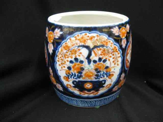 Appraisal: Japanese Imari Porcelain Planter floral ''