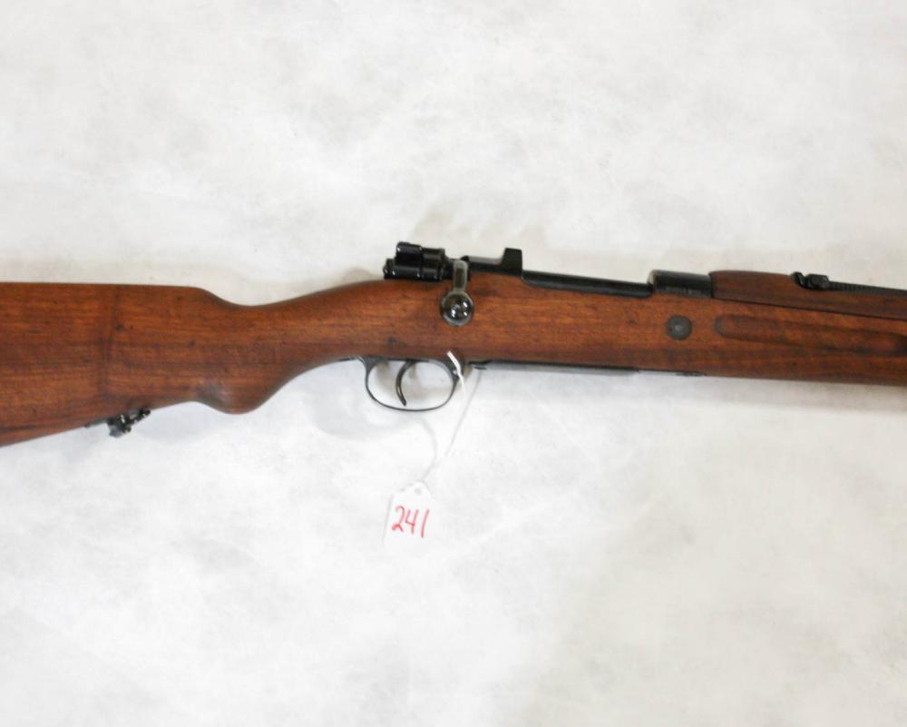 Appraisal: PERUVIAN MODEL BOLT ACTION MAUSER RIFLE X mm caliber barrel