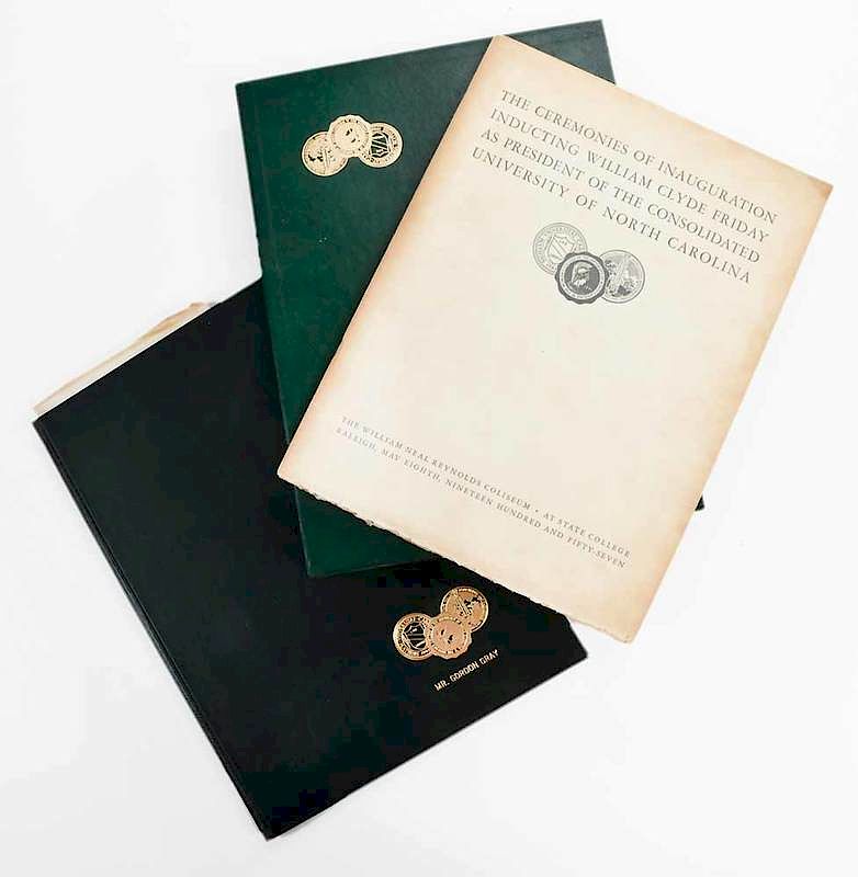 Appraisal: Books on the University of North Carolina including two copies