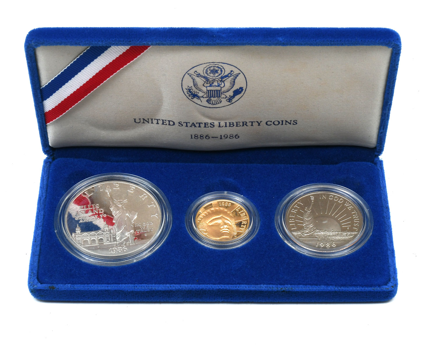 Appraisal: UNITED STATES LIBERTY COINS PROOF SET Comprising - Liberty Gold