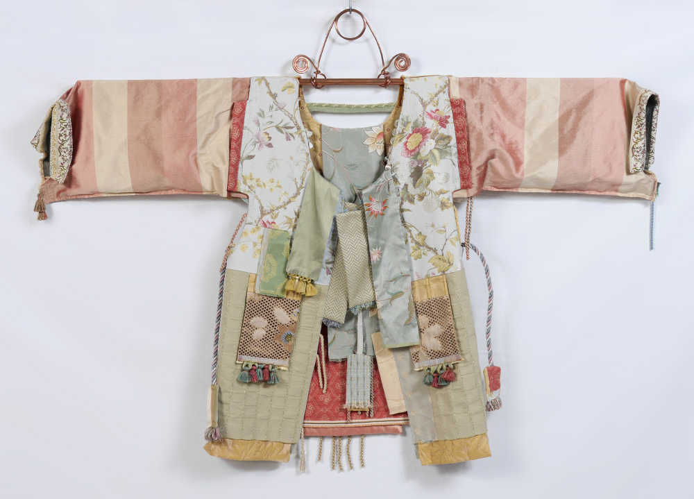 Appraisal: MARLENE HAUSNER ''CUT AND PASTE'' WEARABLE ART JACKET Referred to