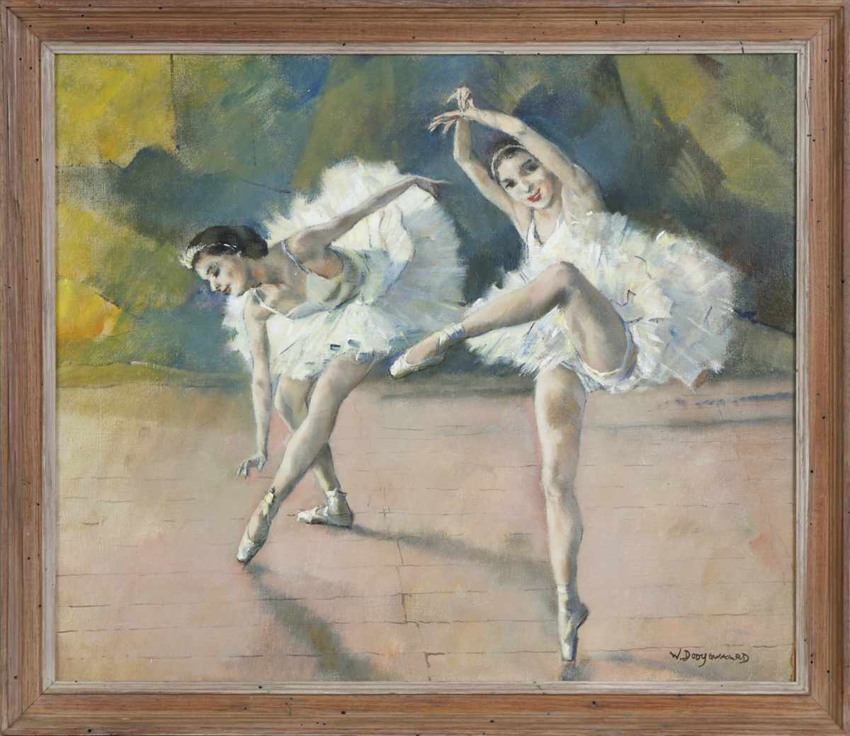 Appraisal: Willem Dooyewaard Dutch - Ballerinas Sgn lower right W Dooyewaard