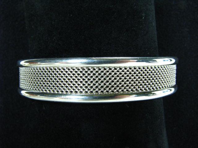 Appraisal: Tiffany Sterling Silver Cuff Bangle