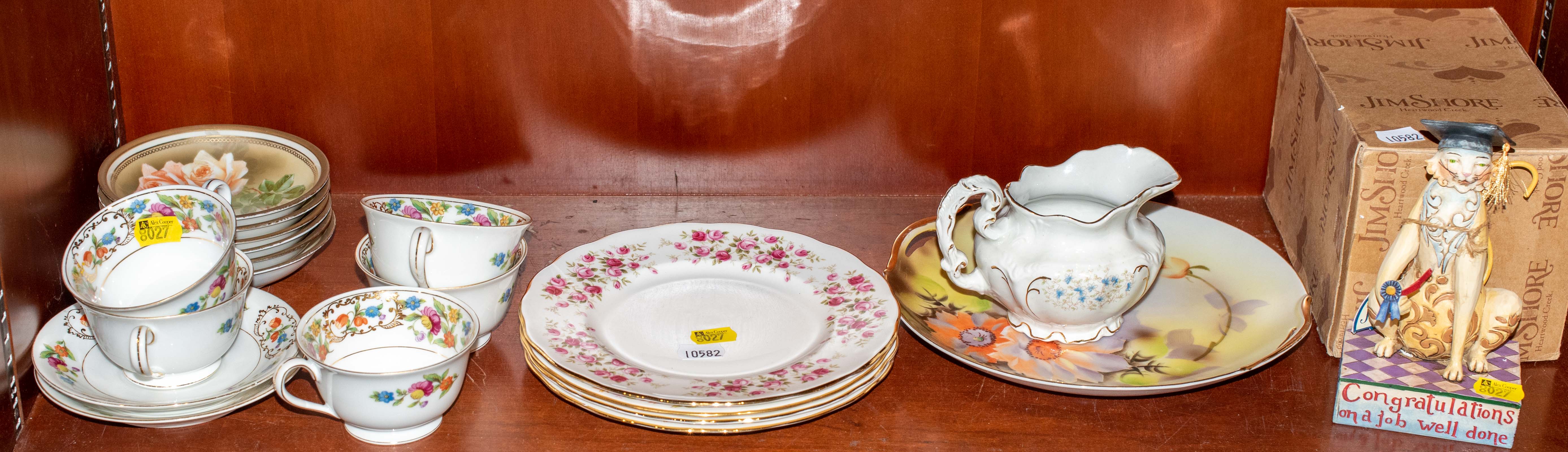 Appraisal: ASSORTED CHINA OTHER ITEMS Includes German Noritake and a Jim