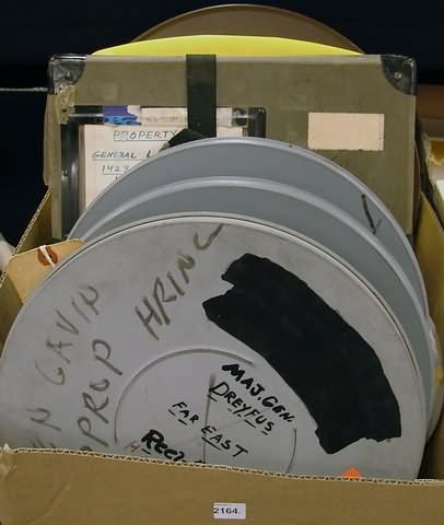 Appraisal: Grouping of fourteen mm films including General Lemnitzer's Print of