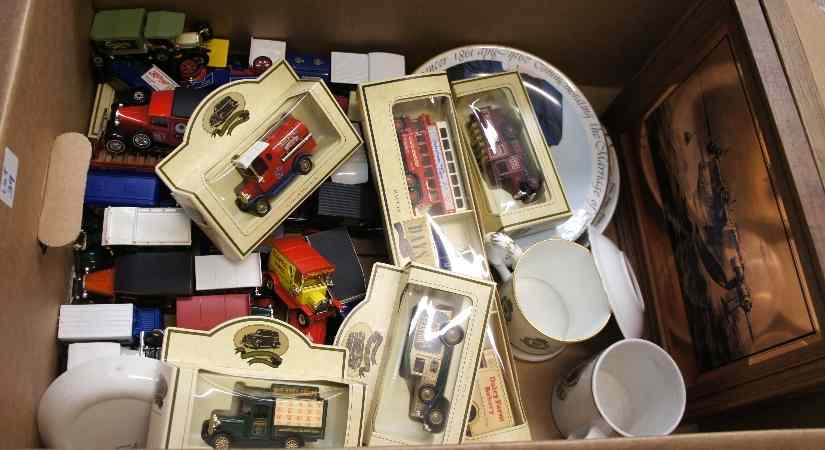 Appraisal: A Collection of various Toy Cars Trucks and Vans by