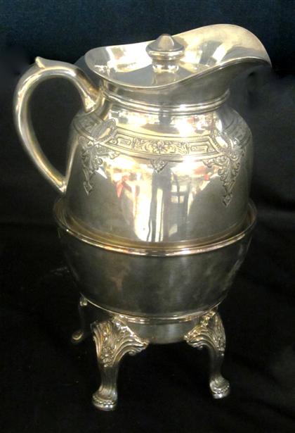 Appraisal: Sterling silver Thermos pitcher early th century