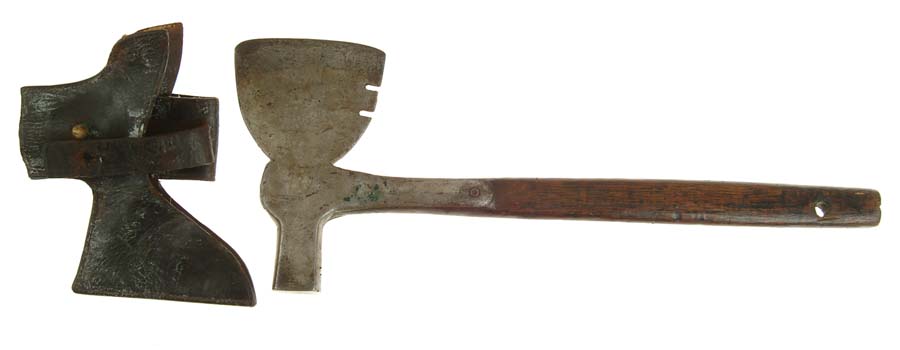 Appraisal: CIVIL WAR BOARDING AXE - wide blade high including the