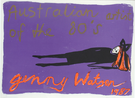 Appraisal: Jenny Watson born Australian Artist of the 's lithograph signed