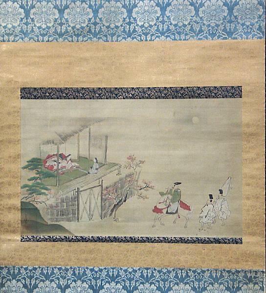 Appraisal: Kano School th th Century Kogo no Tsubone Hanging scroll