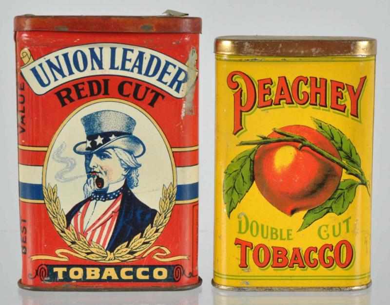 Appraisal: Lot of Vertical Pocket Tins Description Includes Union Leader Ready