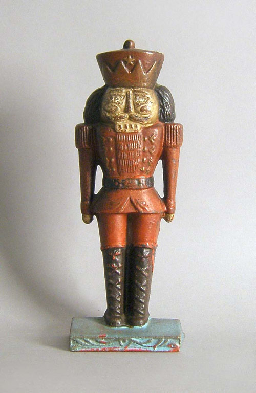 Appraisal: Cast iron nutcracker doorstop late th c