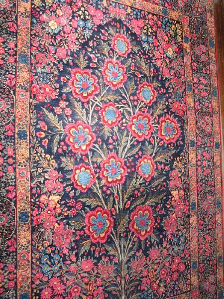 Appraisal: A Lavar Kerman carpet late th century size approximately ft