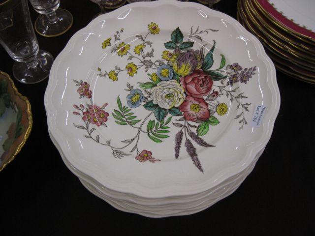 Appraisal: Copeland Spoode Gainsborough Dinner plates fine floral sprays excellent