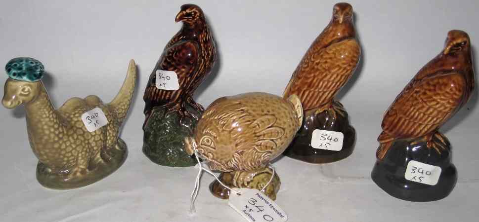 Appraisal: Beswick Beneagles Scotch Whisky Flasks to include Eagle A full