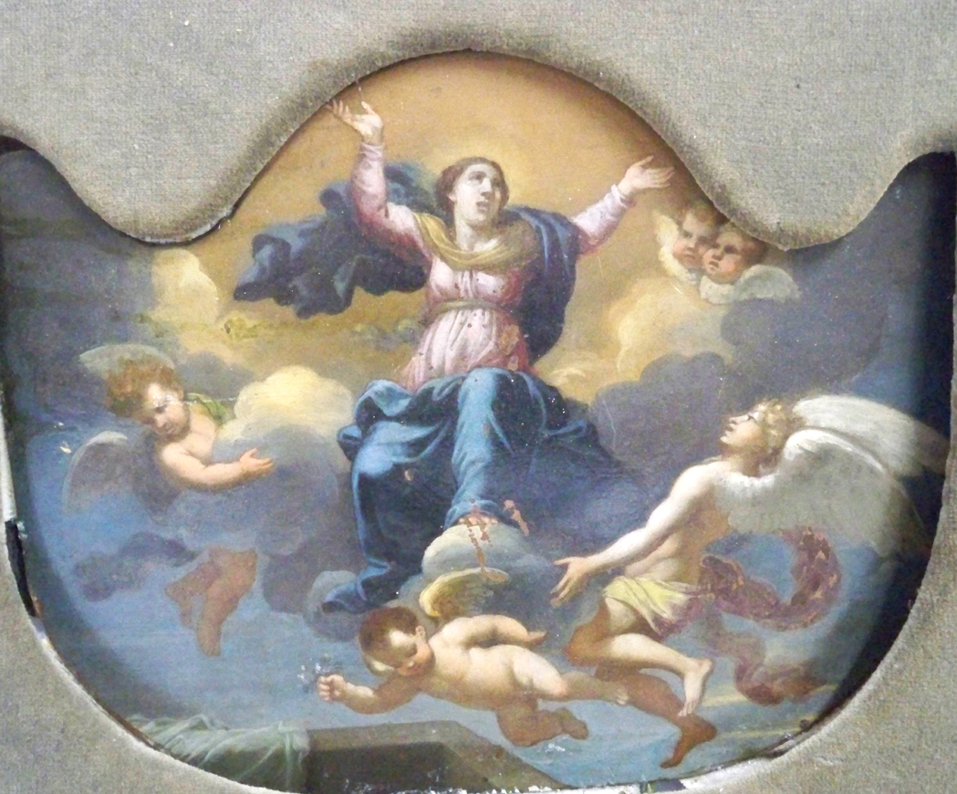 Appraisal: School of Annibale Carracci The Assumption of the Virgin Oil