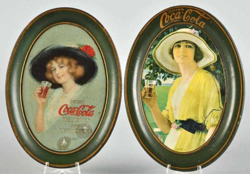 Appraisal: Coca-Cola Change Trays Description The tray has a few dark