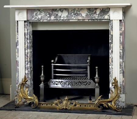 Appraisal: ENGLISH MARBLE CHIMNEYPIECE x x in the opening x in