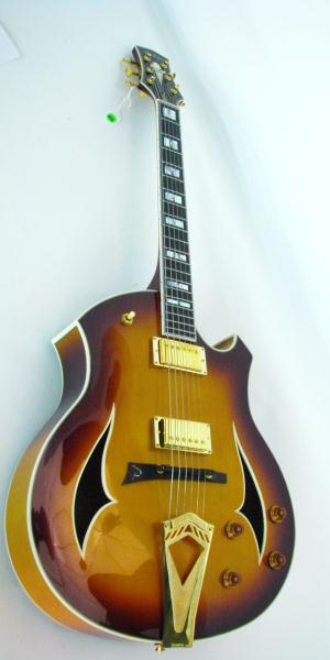 Appraisal: Parker PJ Arch Top Electric Guitar with sunburst finish rosewood