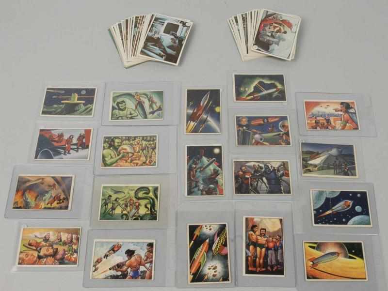 Appraisal: Lot of Bowman Space Topps Batman Cards Description Includes Bowman