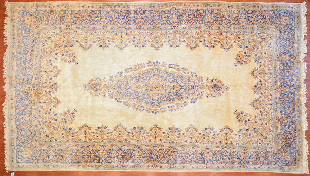 Appraisal: Kerman Carpet Persia x Second half- th century hand knotted