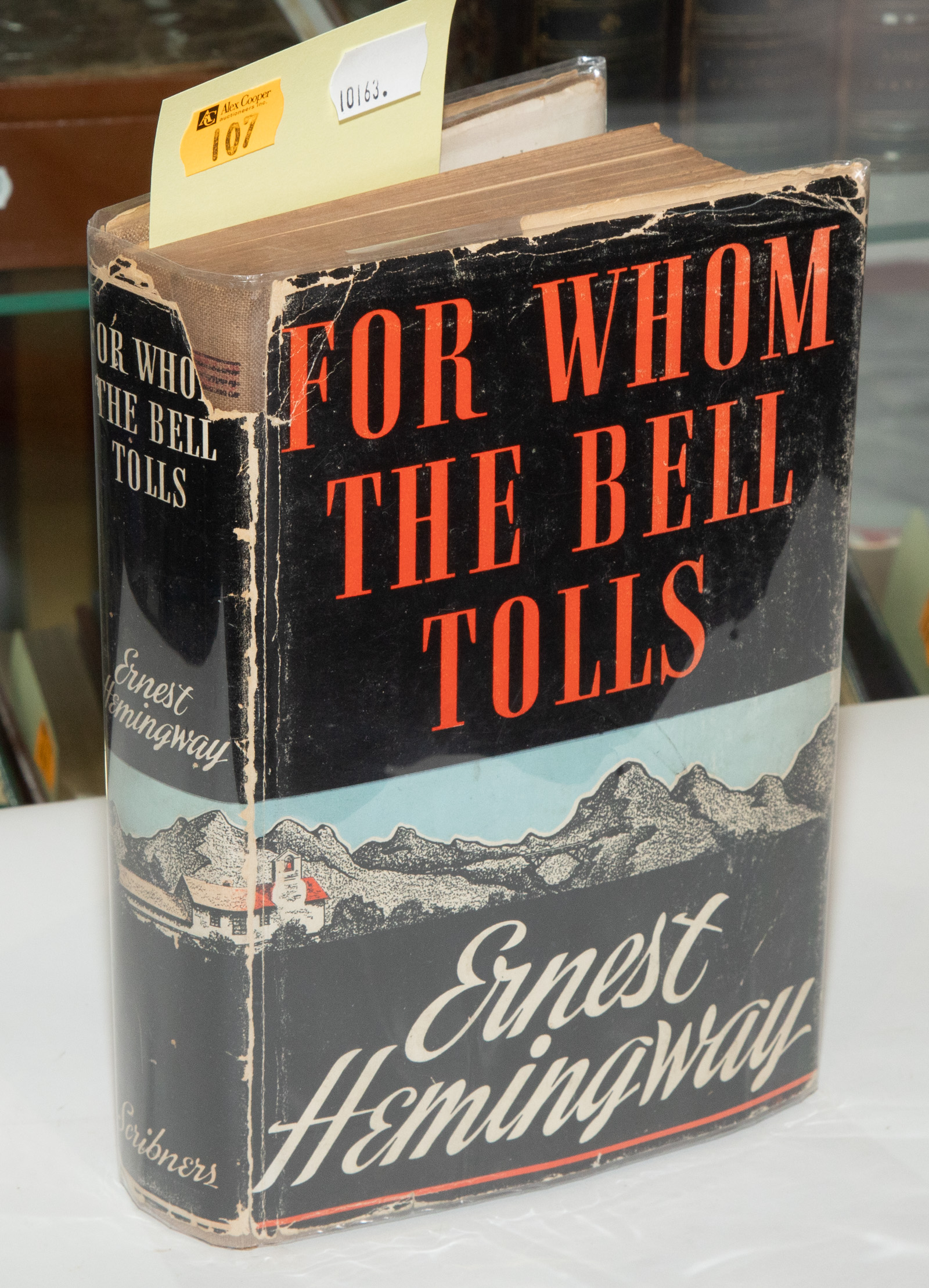 Appraisal: HEMINGWAY FOR WHOM THE BELL TOLLS Ernest Hemingway FOR WHOM