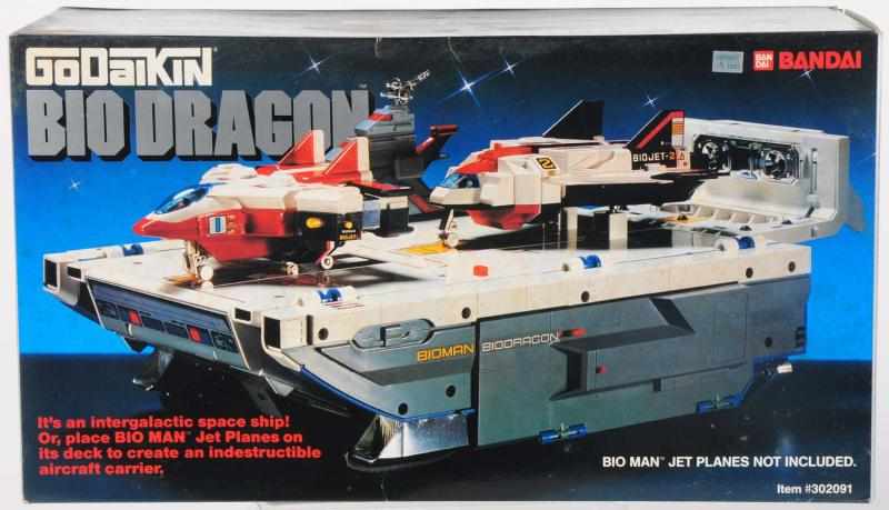 Appraisal: Godaikin Bio Dragon Bandai Godaikin Biodragon is the vehicle or