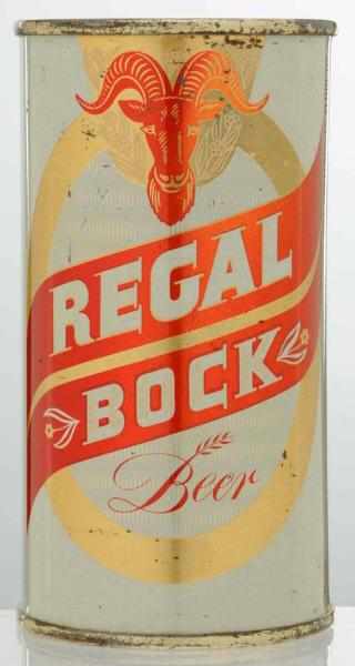 Appraisal: Regal Bock Beer Flat Top Beer Can - Clean with