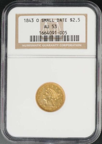 Appraisal: -O Small Date Coronet Gold Eagle Description Graded GENUINE DAMAGE