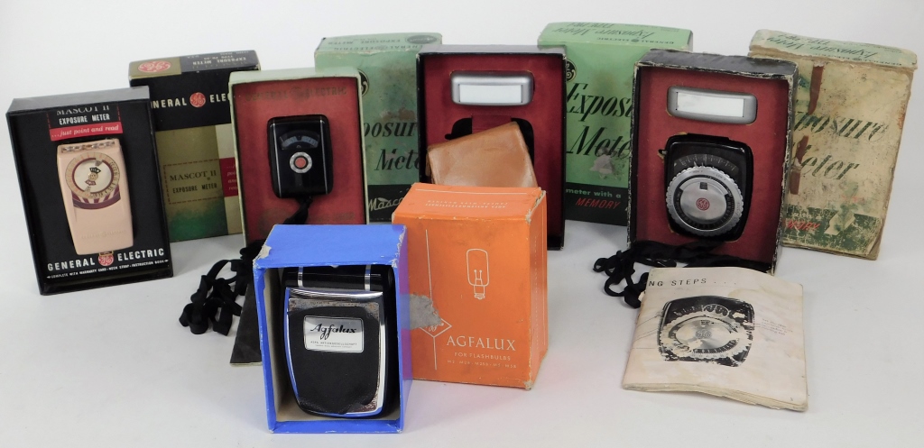 Appraisal: GROUP OF VINTAGE FILM EXPOSURE METERS Group of vintage film