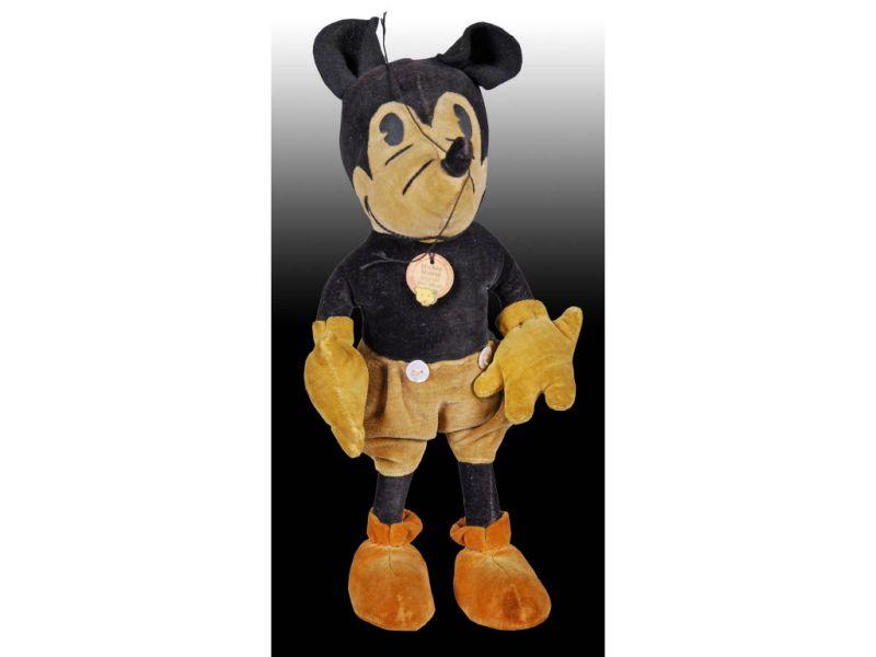 Appraisal: Walt Disney Steiff Mickey Mouse Doll Description '' Condition EXCELLENT