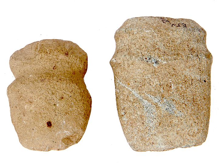 Appraisal: PAIR OF NATIVE AMERICAN STONE AXES A PAIR OF EAST