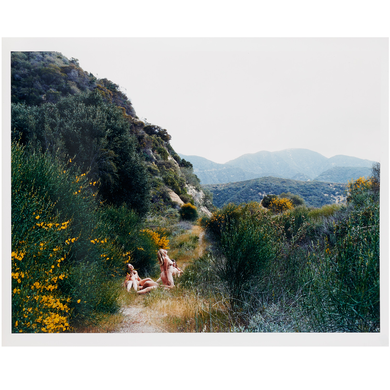 Appraisal: JUSTINE KURLAND PHOTOGRAPH Justine Kurland American b The Family C-print