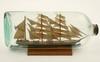 Appraisal: SHIP IN A BOTTLE - Four masted schooner with full