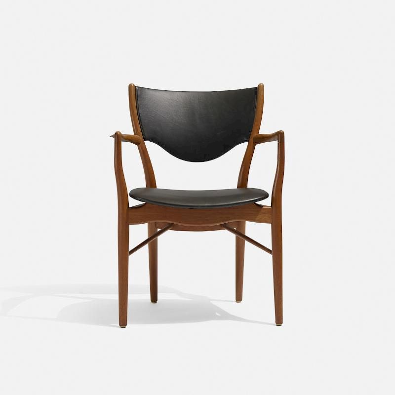 Appraisal: Finn Juhl armchair model BO- Finn Juhl armchair model BO-