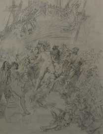 Appraisal: Norman Lindsay - Untitled pencil x cm