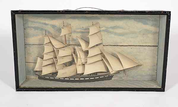 Appraisal: Ship Diorama American th century A diorama of a clipper