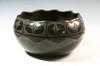 Appraisal: NATIVE AMERICAN POTTERY - Black on Black Pot by Rafaelita