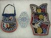 Appraisal: NATIVE AMERICAN BEADWORK - Lot of three Iroquois Indian made