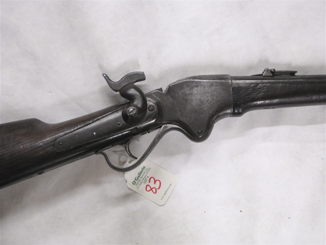 Appraisal: AMERICAN CIVIL WAR SPENCER MODEL LEVER ACTION CARBINE rimfire caliber