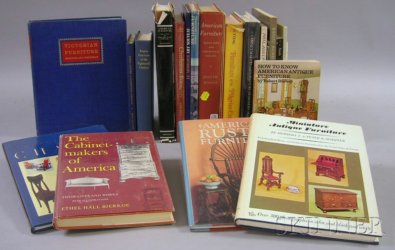 Appraisal: Approximately Twenty Antique Furniture Related Reference Books