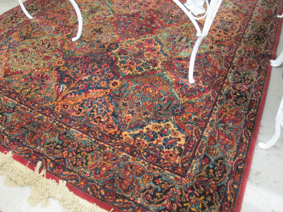 Appraisal: KARASTAN AMERICAN ORIENTAL CARPET The Original Karastan Collection Multicolor Panel