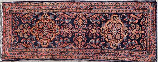 Appraisal: AN ORIENTAL PERSIAN HAND WOVEN RUNNER AN ORIENTAL PERSIAN HAND