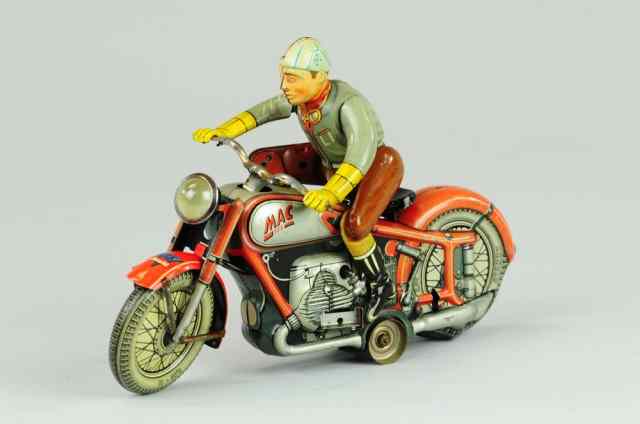 Appraisal: a ARNOLD ''MAC '' MOTORCYCLE Germany c 's lithographed tin