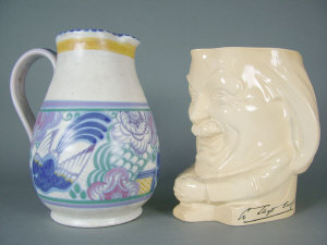 Appraisal: Ashtead Potters David Lloyd George Toby jug in a cream