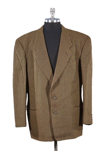 Appraisal: Four Armani wool men's jackets including brown- Shoulder Chest Waist