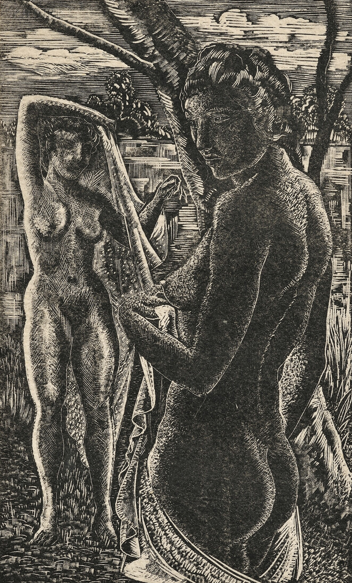 Appraisal: Emil Ganso American - The Bathers c printed from the