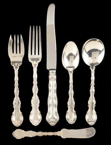 Appraisal: Set of Gorham ''Strasbourg'' Sterling Flatware pieces including forks in