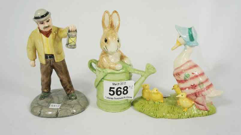 Appraisal: Beswick Beatrix Potter Figures Jemima and her Duckings Farmer Potatoes