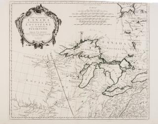 Appraisal: ANVILLE Jean Baptiste Bourguignon d' - Partie occidentale du Canada